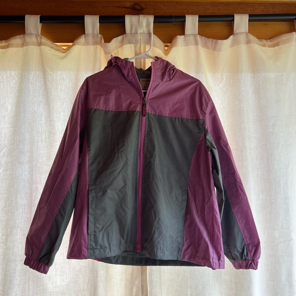 Women's Purple and Gray Jacket
